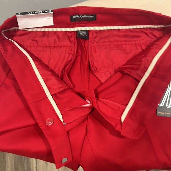 NWT Classic Boot Leg Red Trouser - Picture 6 of 10